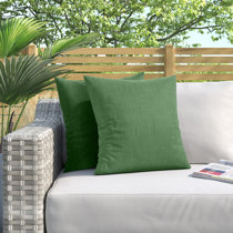 Kelly green outdoor discount pillows